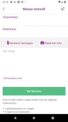 Zorg4Nieuwegein android App screenshot 1