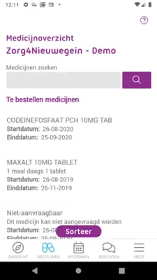 Zorg4Nieuwegein android App screenshot 3